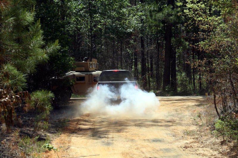 101st Airborne Soldiers Encounter IED Attack in Training Exercise