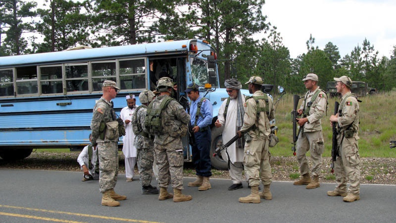 Soldiers from 101st Airborne Division Train at Joint Readiness Center