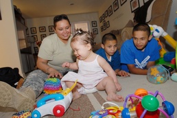 Army Spouse Balances Family Life While Husband Serves Elsewhere