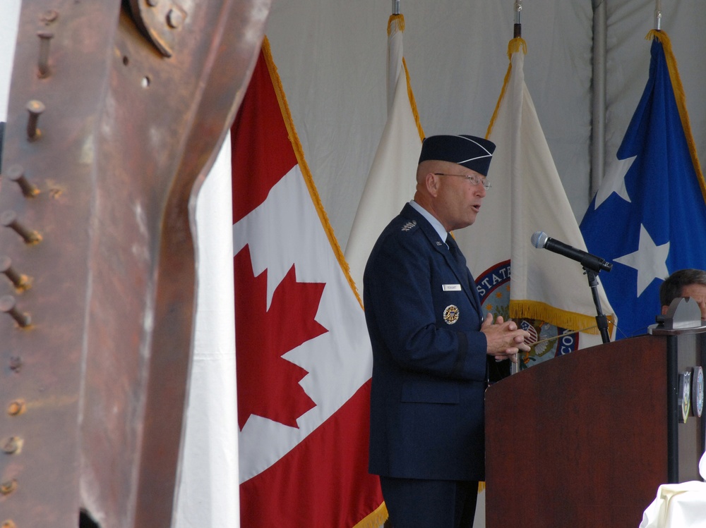 Air Force General Dedicates 9/11 Memorial at Peterson Air Force Base