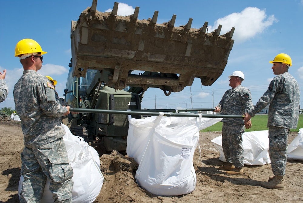 Louisiana National Guard Mobilizes to Protect Islands from Deepwater Horizon Oil Spill