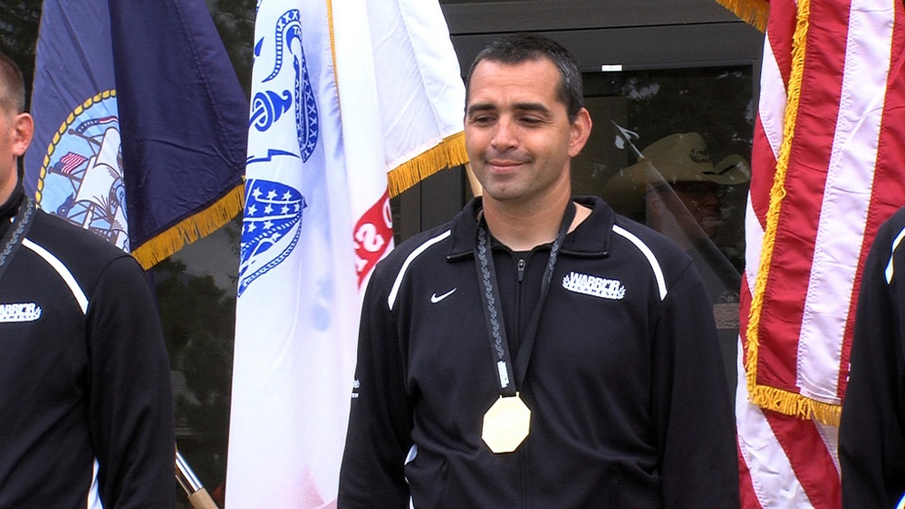 Texas National Guard Soldier Wins Gold at Inaugural Warrior Games