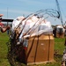 Louisiana National Guard Soldiers Prepare Dam-Building Equipment in Venice