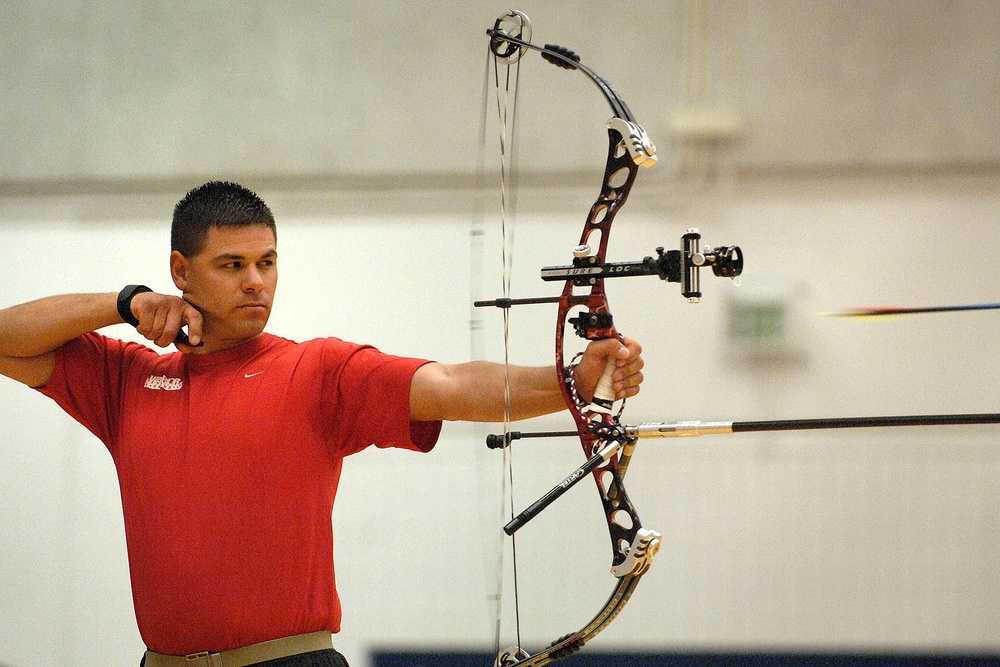 Marine Corpsman Wins Gold in Archery at Warrior Games