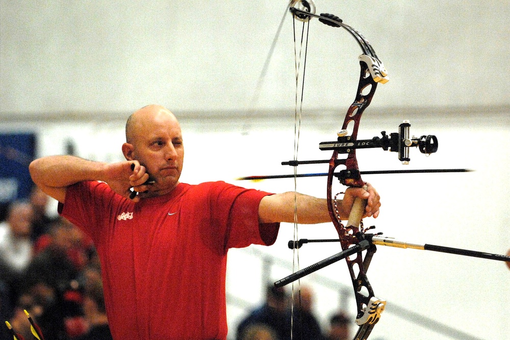 Marine Staff Sgt. Benack Takes Silver in Warrior Games Archery