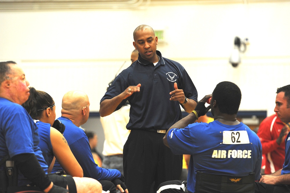Air Force Coach Leads Wheelchair Basketball Team at Inaugural Warrior Games
