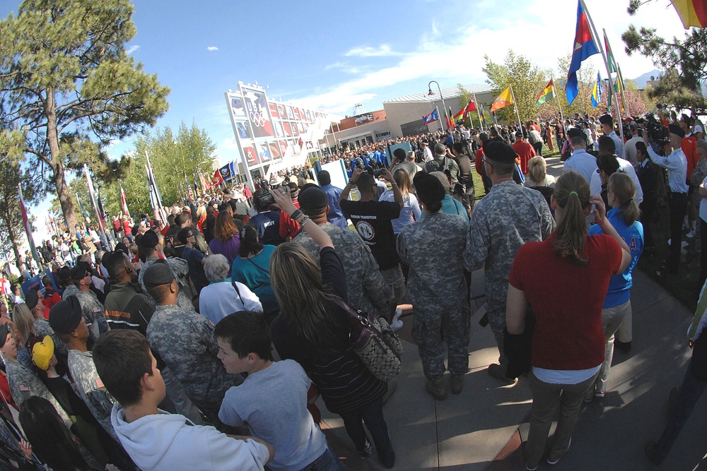Troops Honored at Inaugural Warrior Games in Colorado