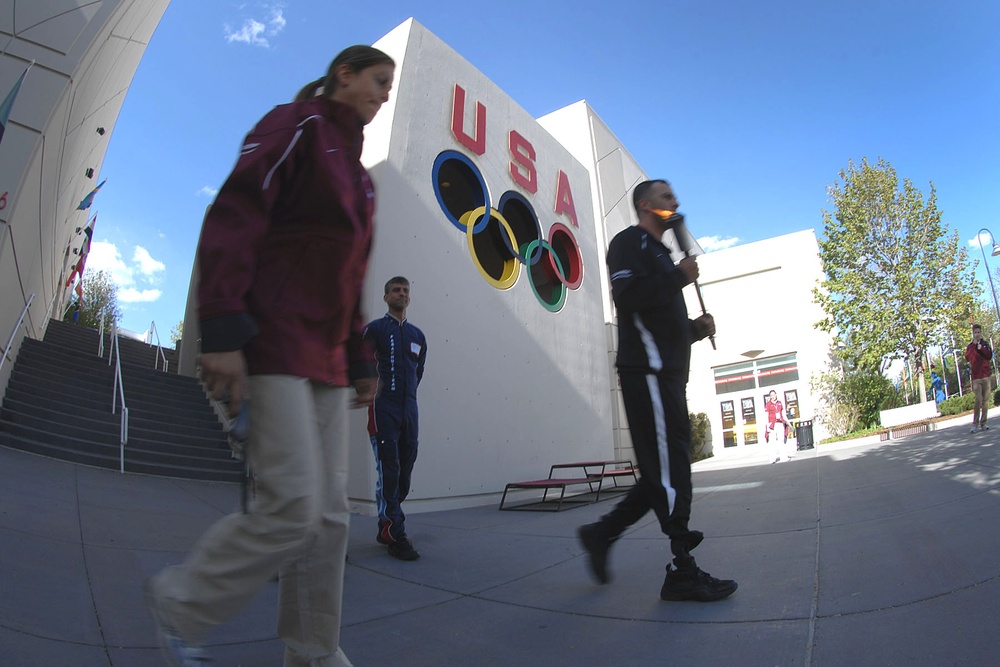 Warrior Games Open with Torch Relay at Olympic Training Center