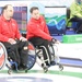U.S. Paralympic Curling Team Strategizes During Match Against Norway