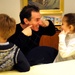 Award-Winning Author Entertains Military Child at USO Deployment Support Event