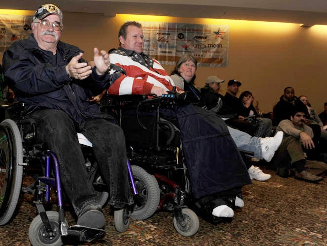 Veterans Attend Opening Ceremony for National Disabled American Veterans Winter Sports Clinic