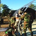 Chilean, U.S. Forces Collaborate to Erect Field Hospital in Angol