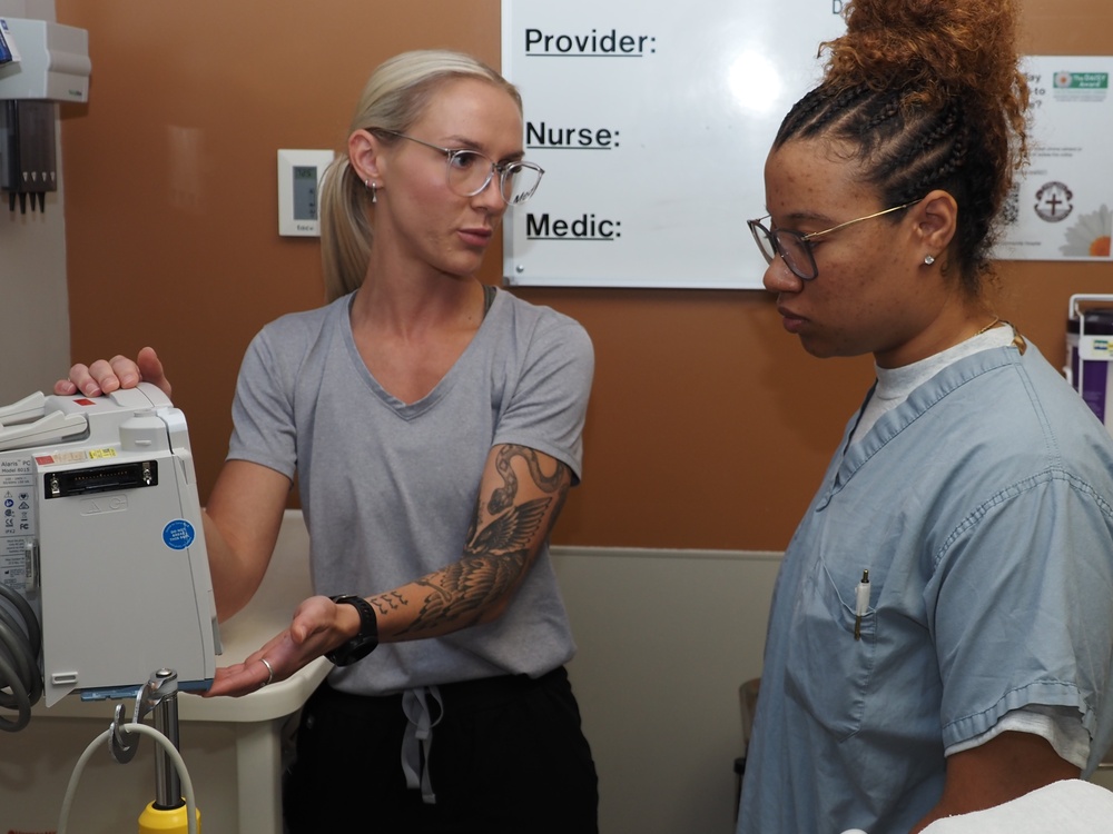 EACH provides medical skills training for Air Force Reservists