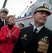Navy Leaders Commission Newest Guided Missile Destroyer