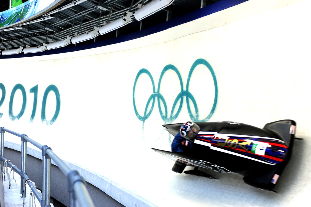 Holcomb, Tomasevicz Post Sixth-Fastest Time in Olympic Two-Man Bobsled