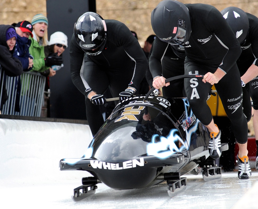 National Guard Bobsledders Compete in 2010 Winter Olympics