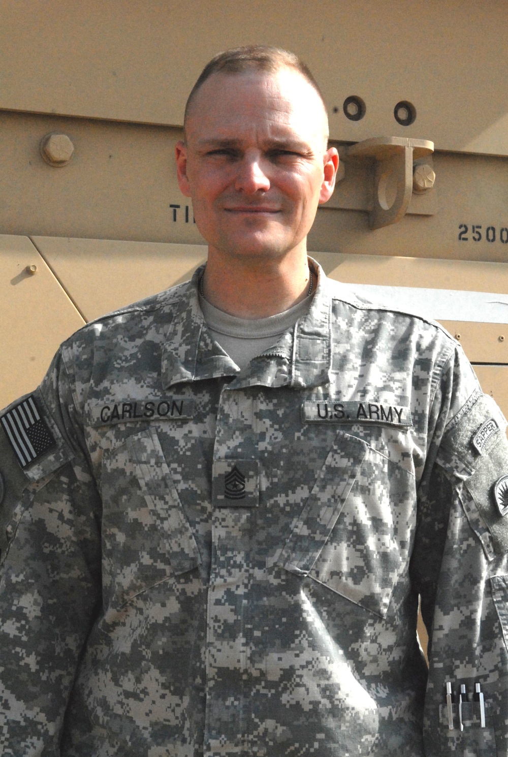National Guard Sergeant Major Applies Civilian Logistics Skills to Improve Convoy Routes in Iraq