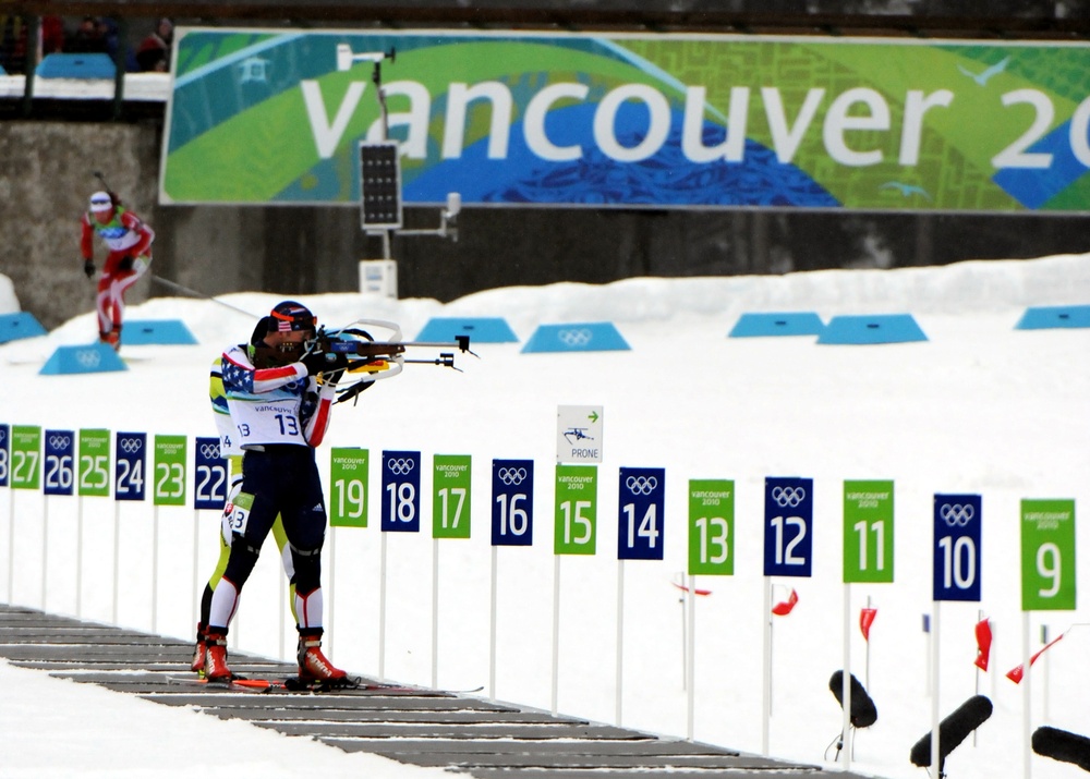 Army Biathlete Teela Finishes Ninth in Olympic 10K Sprint