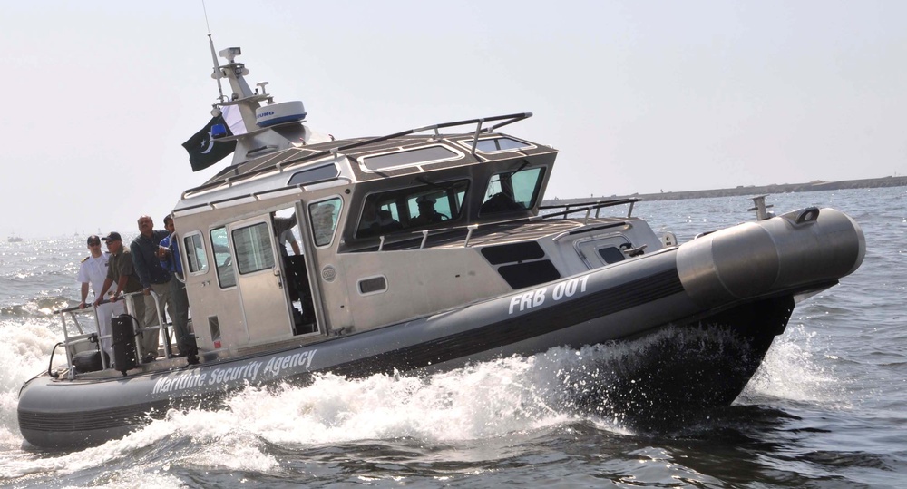 U.S. Donates Military Equipment to Pakistan's Maritime Security Agency