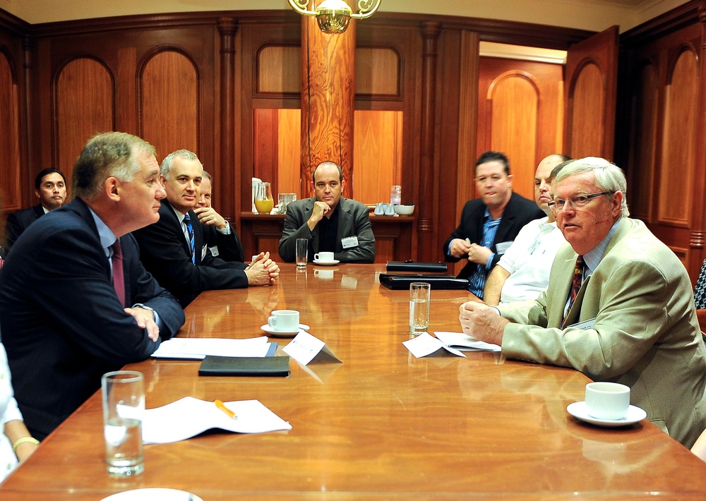 Deputy Defense Secretary Discusses Cybersecurity with Australian Officials