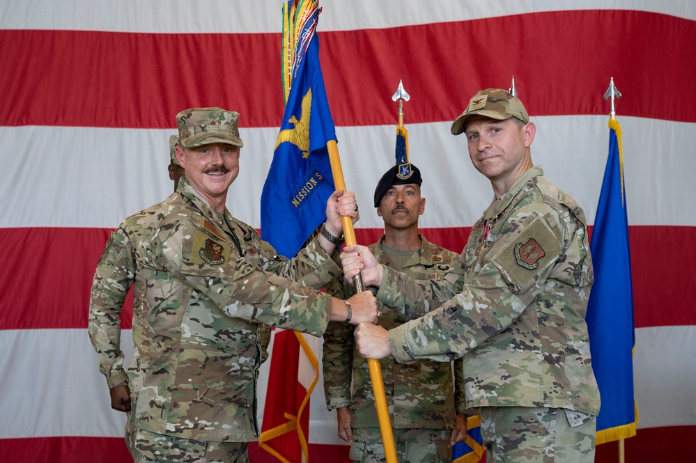 31st MSG change of command