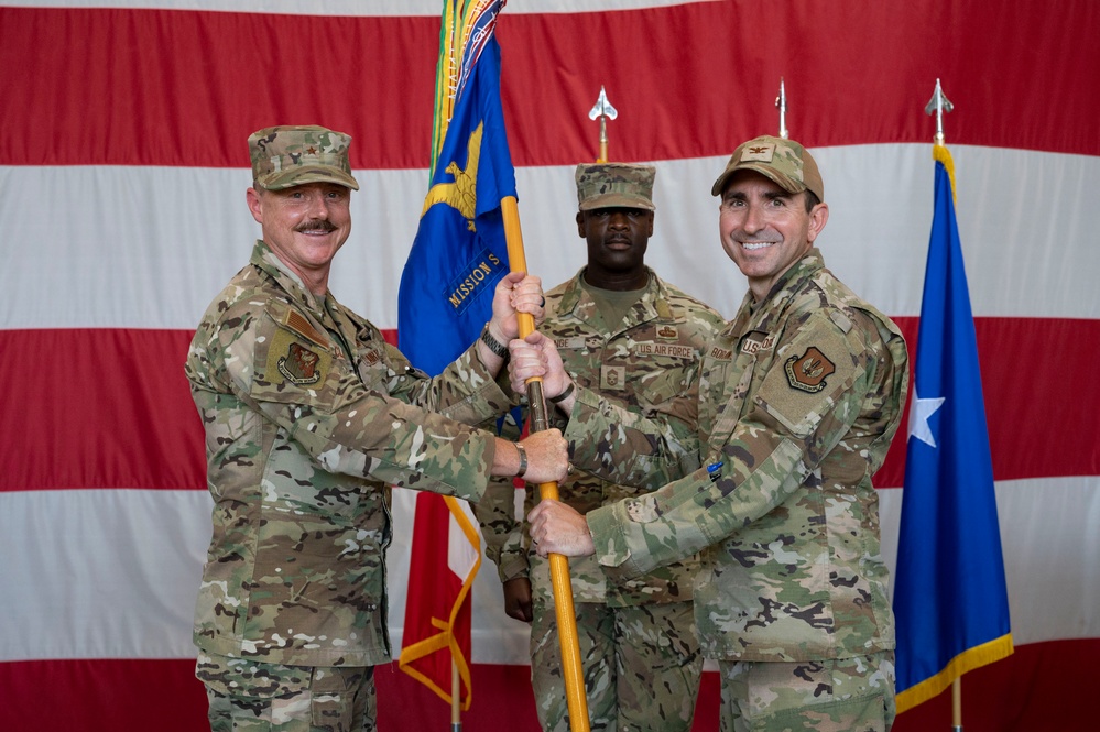 31st MSG change of command