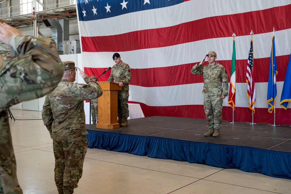 31st MSG change of command