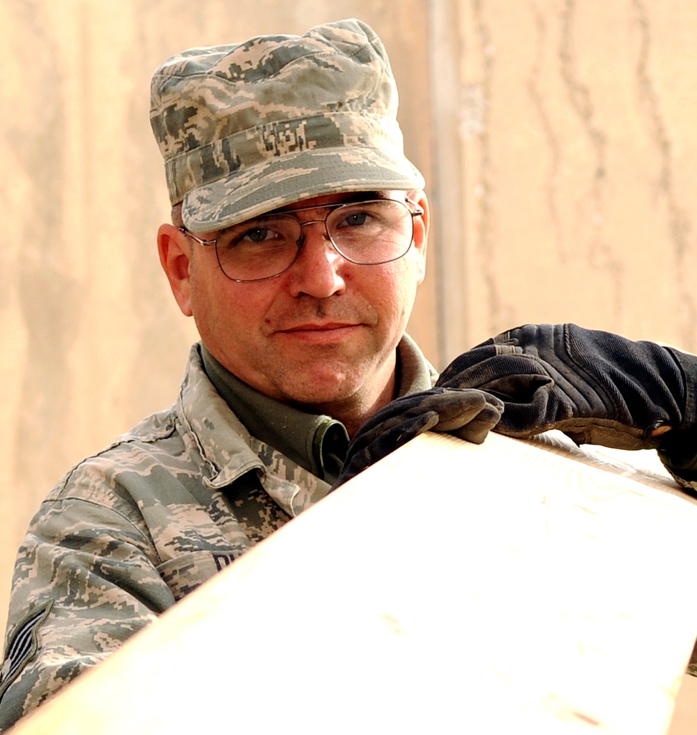 Cancer Survivor Builds Support at Kirkuk Air Base