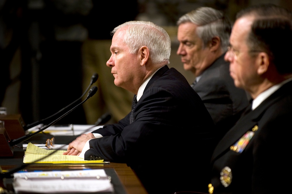 Defense Secretary Gates Testifies Before Senate Armed Services Committee