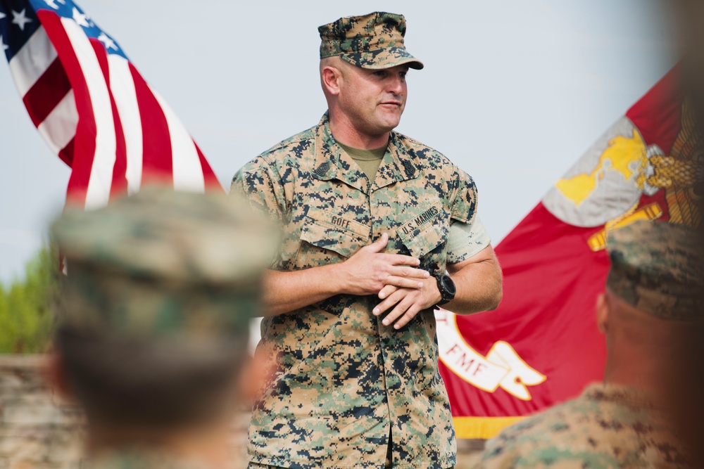 15th MEU Hosts Relief and Appointment Ceremony