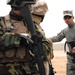 U.S. Soldier Trains Iraqi Troops at Combat Outpost in Iraq