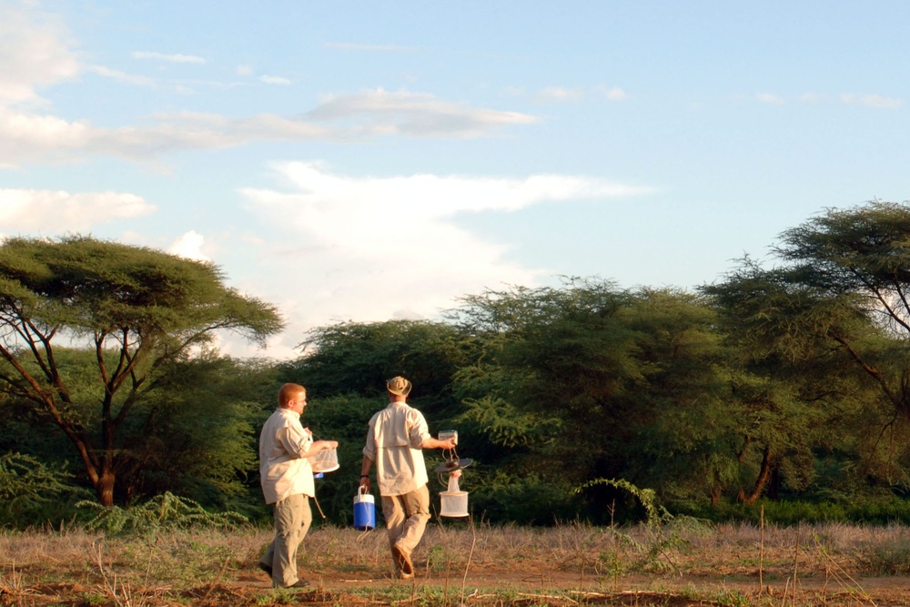 Air Force Entomologists Collect Sand Fly Samples in Kenya to Combat Leishmaniasis