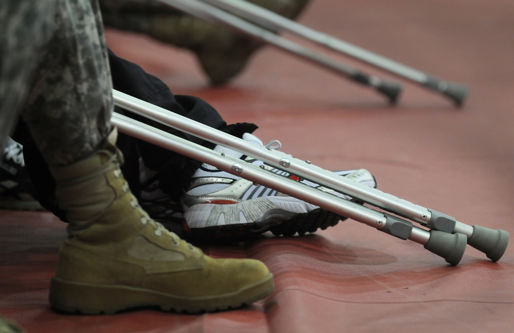Wounded Warriors Attend Transition Brigade Event at Walter Reed
