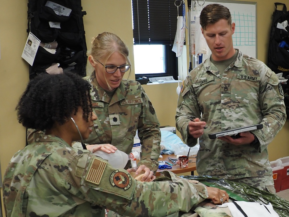 EACH provides medical skills training for Air Force Reservists