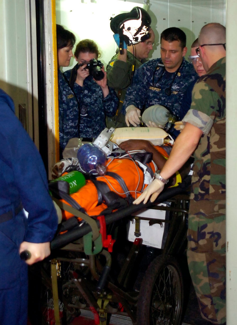 Haitian Patient Receives Care Aboard USNS Comfort Hospital Ship