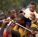 Soldiers Establish Security at Haiti Earthquake Relief Base