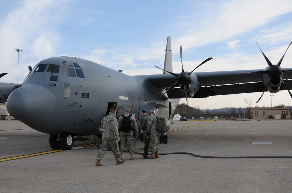 Pennsylvania Air National Guard Airmen Deploy to Haiti for Disaster Relief