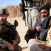 Army Master Sgt. Meets with Afghan Village Elders After Operation