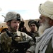 Army Master Sgt. Meets with Afghan Village Elders After Military Operation