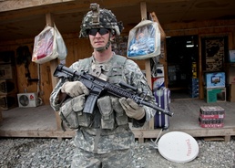 British Army Veteran Serves with U.S. Forces in Afghanistan