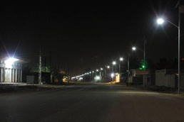 Solar-Powered Street Lights Brighten Fallujah Neighborhood