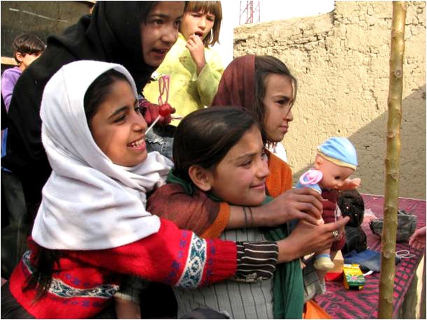 Orphans in Afghanistan Receive Toys and School Supplies from U.S. Forces