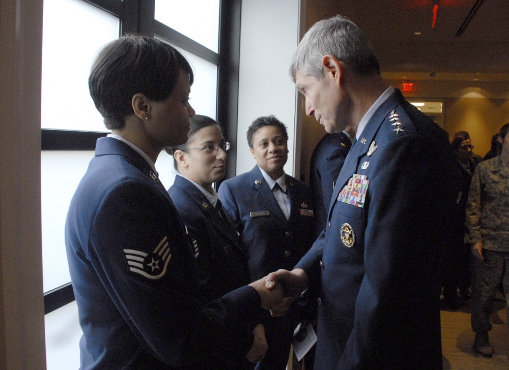 Air Force Chief Honors Mortuary Affairs Airmen at Dover AFB