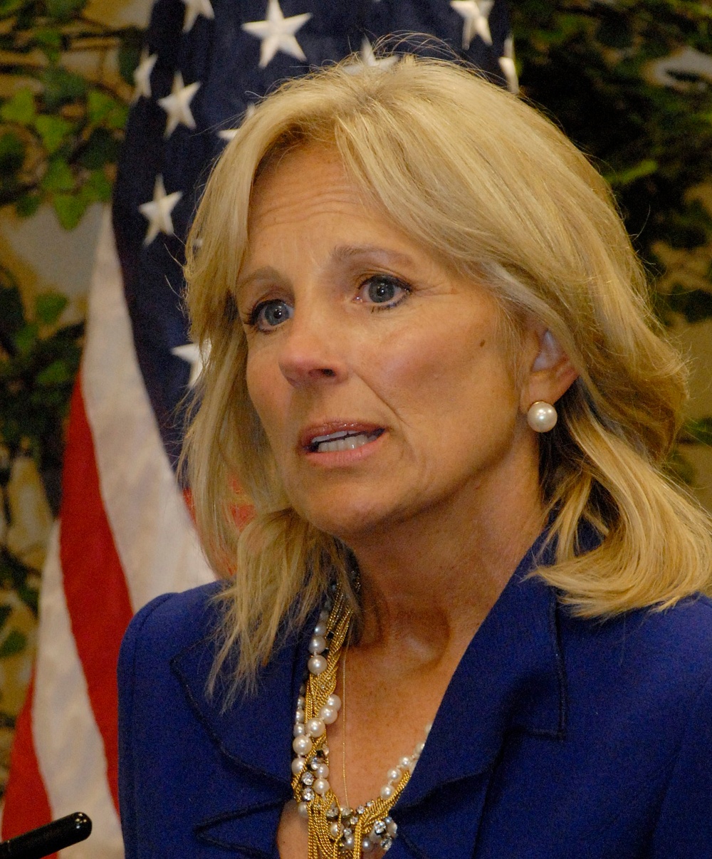 Dr. Jill Biden Speaks at Air Force Mortuary Dedication Ceremony
