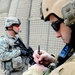 Air Force Captain Coordinates with Afghan Border Police in Nangarhar Province