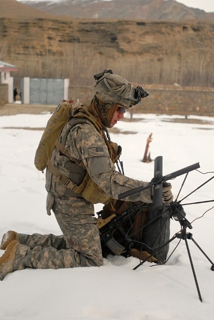 Army Pfc. Establishes Communications for Aerial, Ground Forces in Afghanistan