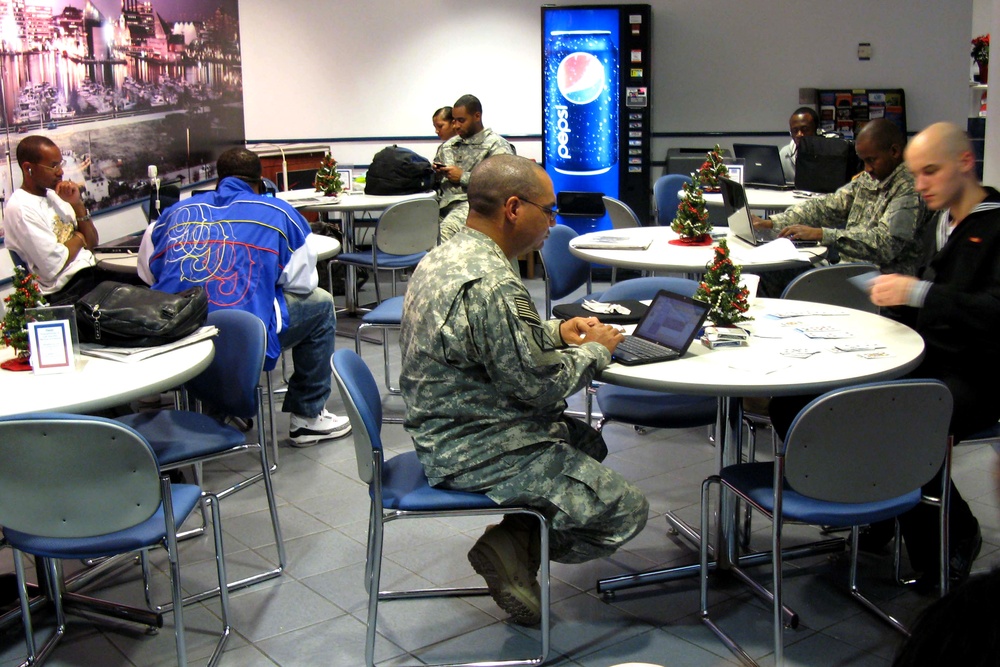 USO Lounge Provides Respite for Military Travelers at BWI Airport
