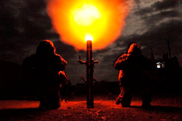 Indiana National Guard Mortar Troops Provide Fire Support in Afghanistan