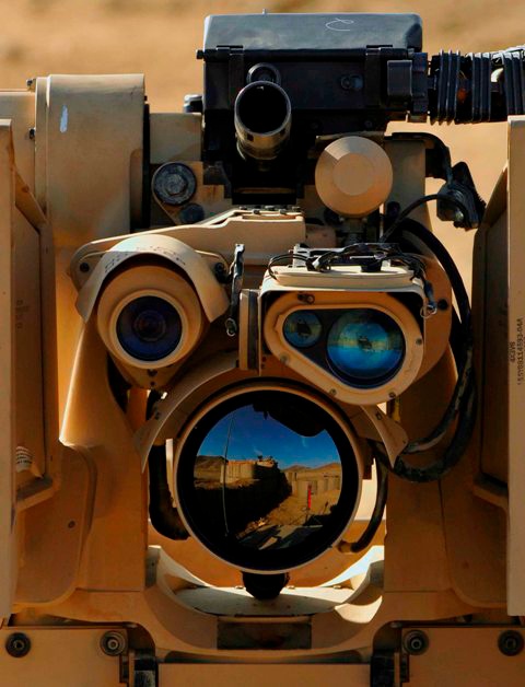 Soldiers Operate Remote Weapons Station at Afghan Combat Outpost