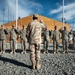 U.S. Navy Admiral Reenlists Soldiers in Afghanistan